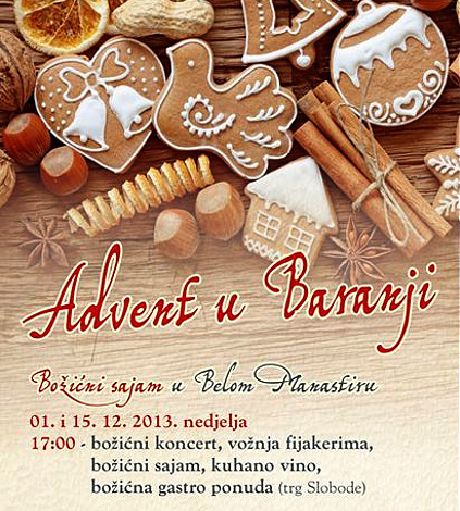 1. i 15. XII. Božićni sajam u Belom Manastiru