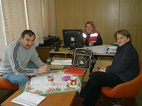 Jovan Bulajić, Ines Rudić i Vesna Nedić