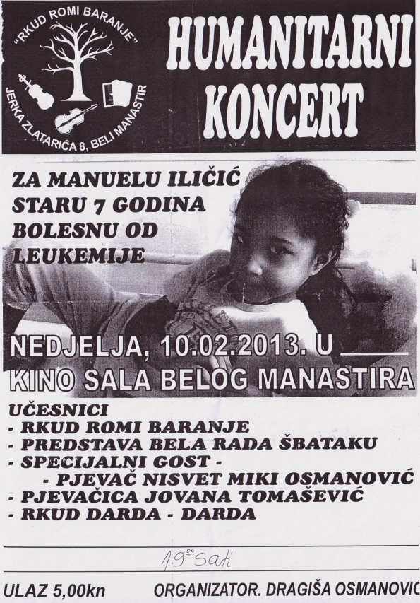 Humanitarni koncert za Manuelu