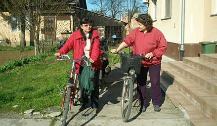 Gerontodomaćice Dubravka i Anica kreću u obilazak korisnika