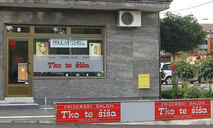 Frizerski salon u Zagrebu