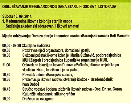 Međunarodna likovna kolonija starijih osoba