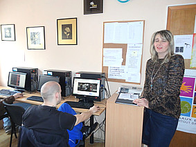 Sabina Rončević u 'Oazinom' internet-klubu
