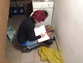 Prije pranja roba se evidentira
