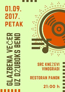 Glazbena večer u Restoranu Panon