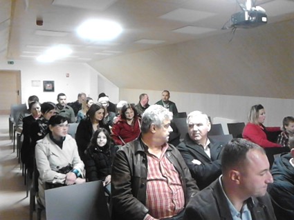 Publika na predstavljanju suvenira Baranje
