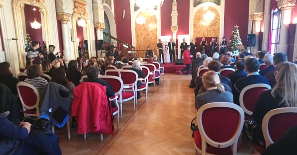 Gosti i prijatelji Centra za mir na dodjeli nagrade i priznanja