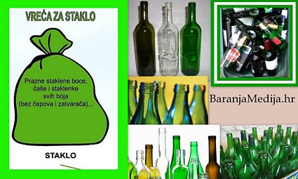 Staklu nije mjesto u smeću, nego u reciklaži