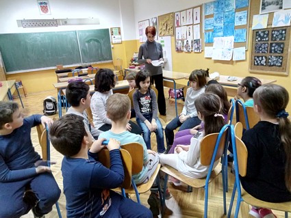 Razred 2.a učiteljice Ljerke Đerfi