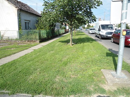 Betonska ulica lijevo - pogled prema Mlinu