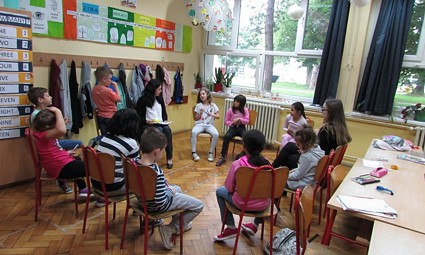 Razred 1.c učiteljice Elizabete Nikolić