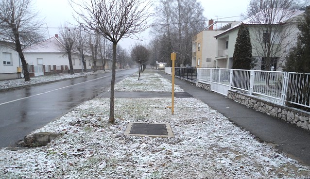 Beli Manastir, Školska ulica - pogled prema Gimnaziji