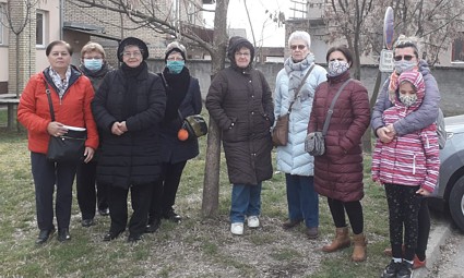 Polazak ispred Društvenog centra