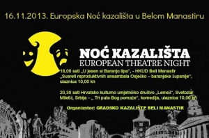 Najavljujemo Europsku noć kazališta