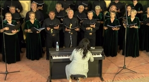 Prilog o zborskom koncertu na Osječkoj televiziji