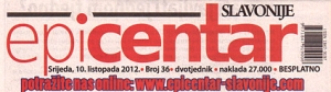 Odjeci u novinama &ndash; "Epicentar Slavonije"