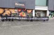 Akcija "Dok ministar baca svjetlo, žene ostaju u mraku"