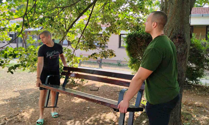 'Oazini' mladi volonteri