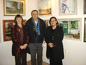 Slikari Ranka Mirković, S. Vladetić i Rada Marković