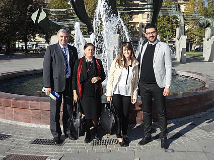 Belomanastirci u Rumi: Predrag Stojanović, Ana Jeličić, Željka Bagarić i Zoran Kranjčec