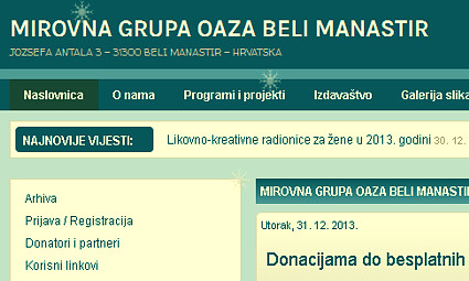 U godinu dana - 619 članaka