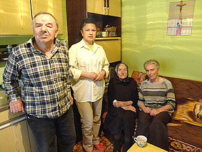 Đuro, Dubravka, baka Mara i Ljilja