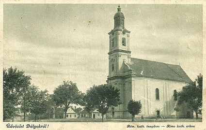 Crkva uznesenja BDM u Duboševici (snimak iz 1941. godine)