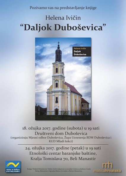 U Dubo&scaron;evici 18. III. 2017. - u Belom Manastiru, 24. III.