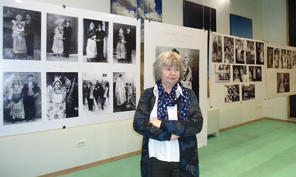 Marija Šeremešić na otvaranju izložbe