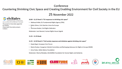 ...za razvoj civilnog društva u EU'