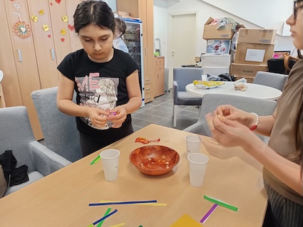 Prvi dio radionice bio je rezerviran za kreativni rad