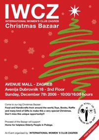 Plakat Božićnog sajma 2008.