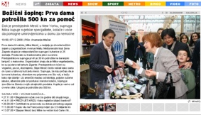 Faksimil iz lista "24 sata"