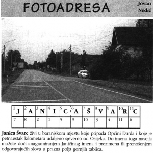 Zagonetka posvećena jo&scaron; jednom baranjskom naselju