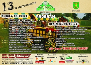 13. međunarodni etnosusreti u Bilju (8-9. IX. 2012) 