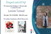 Promocija knjige i druženje s autoricom